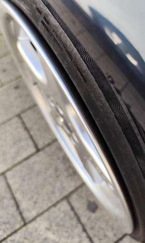 AMG Styling III, Detail Bereifung