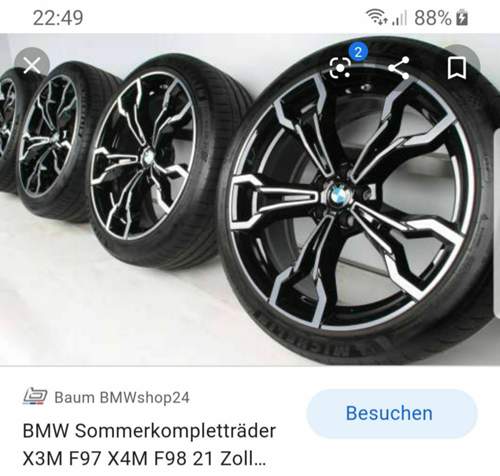 BMW x3 M felgen