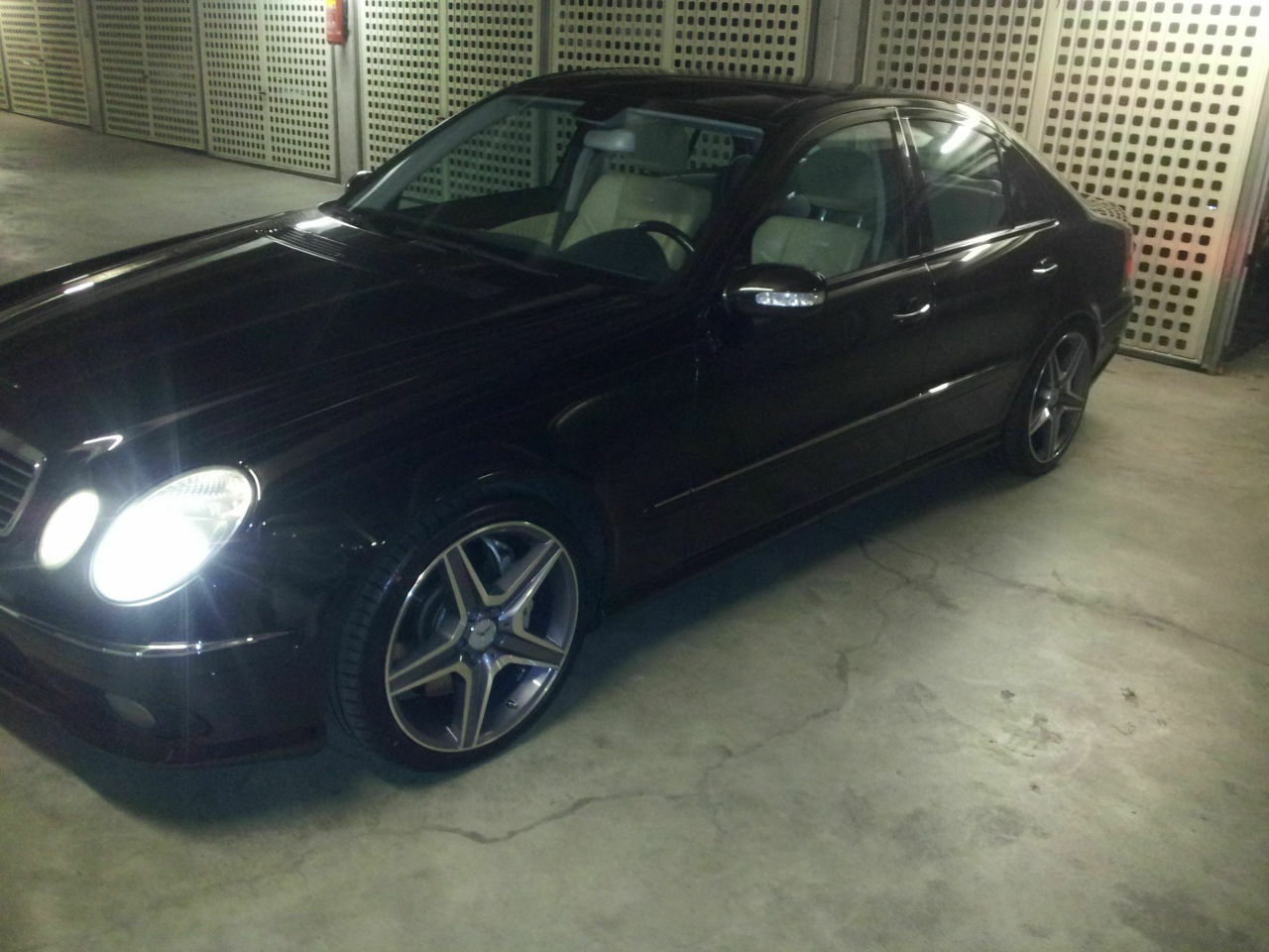Felgenabstimmung 19" für E 55