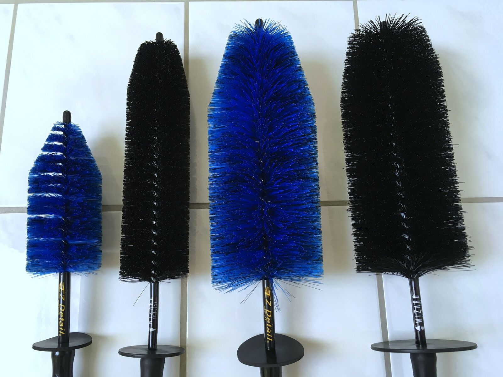 Felgenbürsten Vergleich (Teil I) - EZ Detail Brush Daytona Speedmaster vs. WoG Rim Detailing Brush
