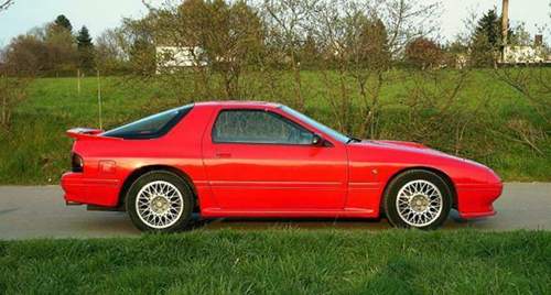 RX-7 Turbo Orginalräder in 7x16ET45 mit
