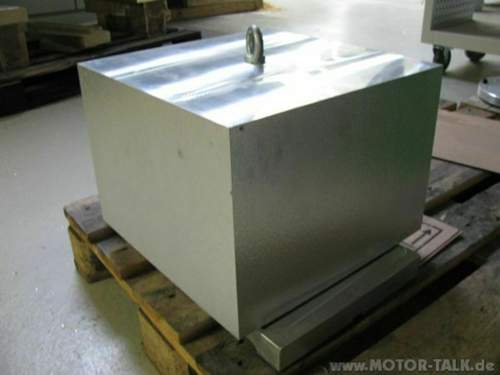 Aluminium-block-roh