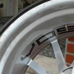 Vor dem Waschen Rückseite Detail