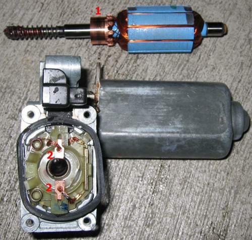 Fensterhebermotor