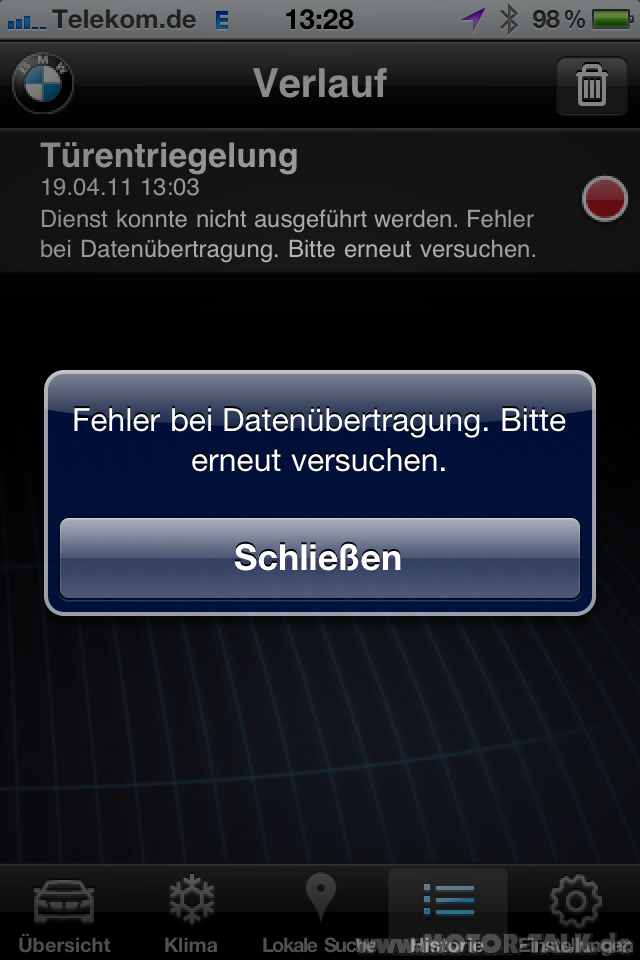 Fernsteuerungs-App iPhone