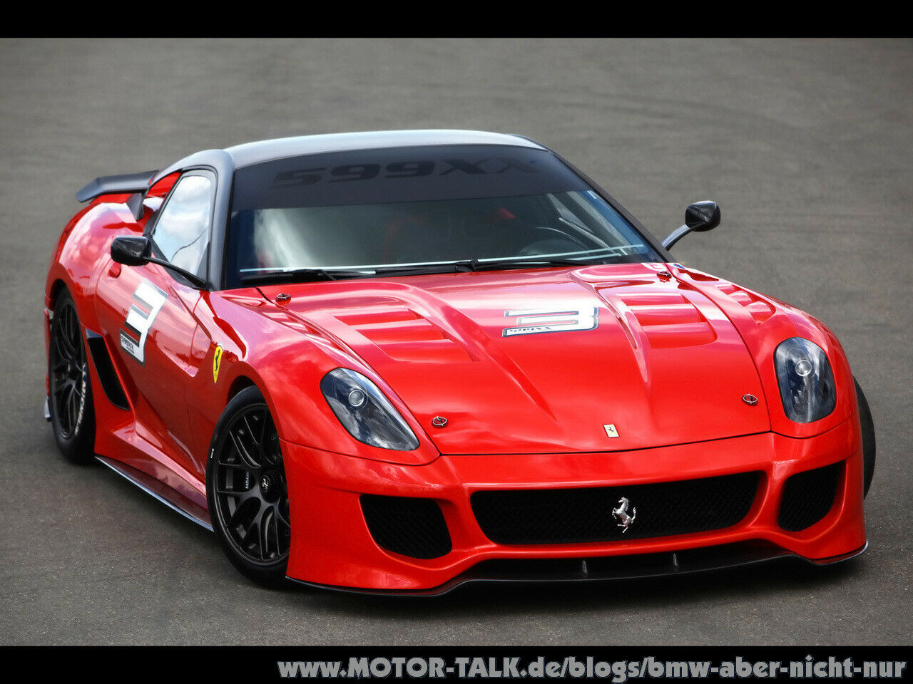 Ferrari 599XX - Kompromisslose Rennversion des GTB Fiorano
