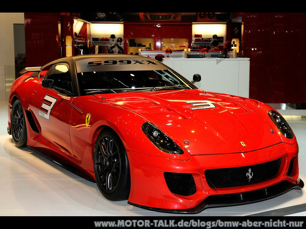 Ferrari 599XX - Kompromisslose Rennversion des GTB Fiorano