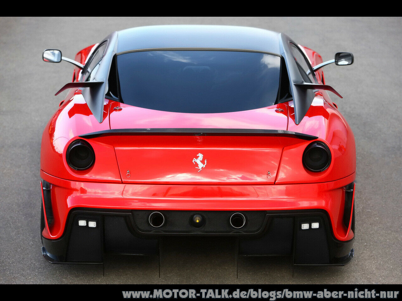 Ferrari 599XX - Kompromisslose Rennversion des GTB Fiorano