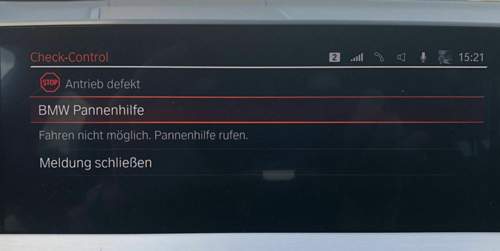 Fehlermeldung
