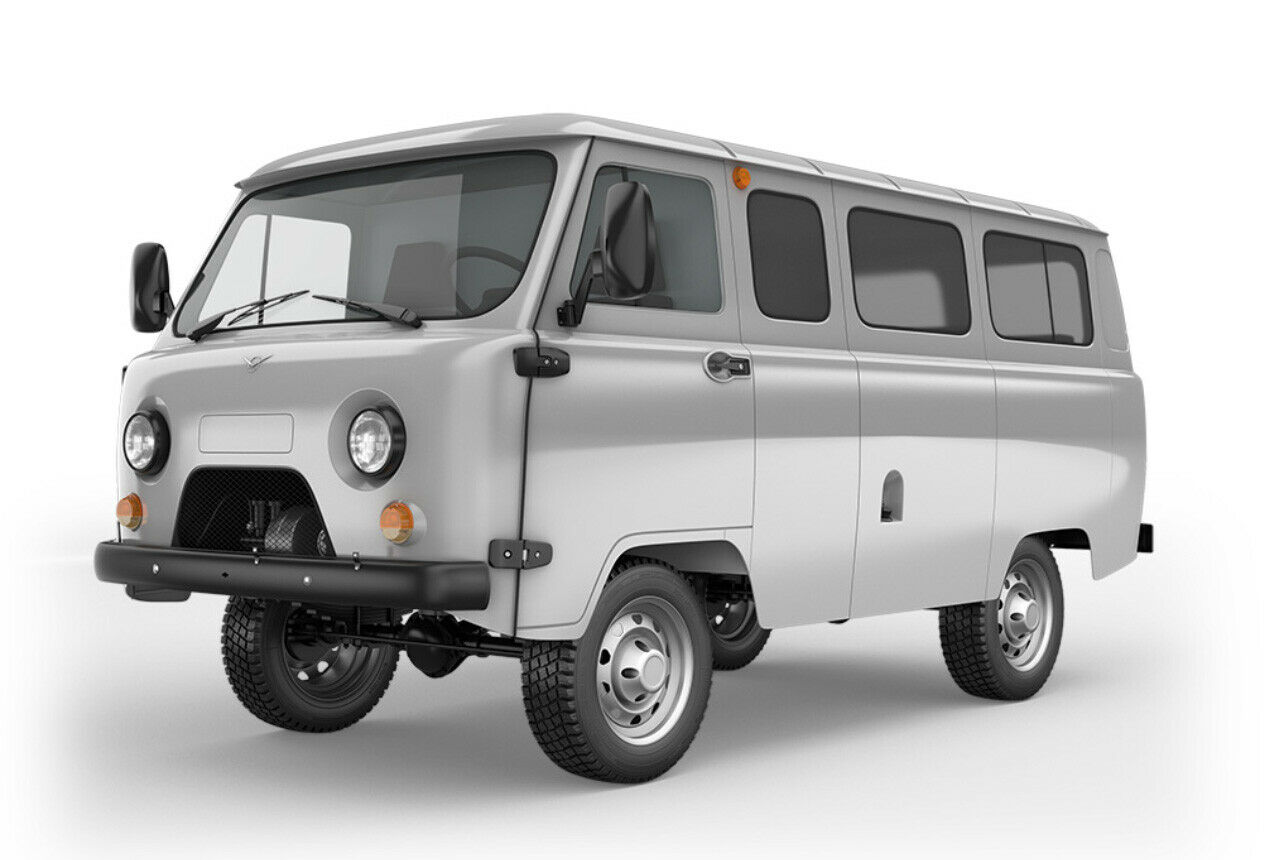 Das ist der 452. Doch so nennt ihn niemand. Der Offroad-Bus des russischen Herstellers UAZ wird seit 60 Jahren "Bukhanka" genannt, Brotlaib