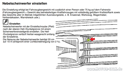 Einstellung-nebelscheinwerfer