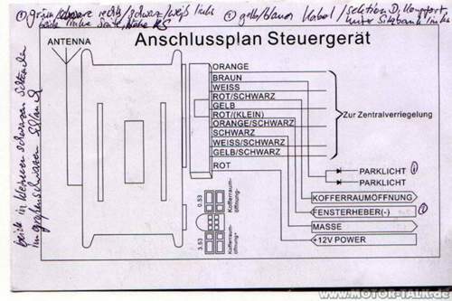 Anschlussplan-steuergeraet