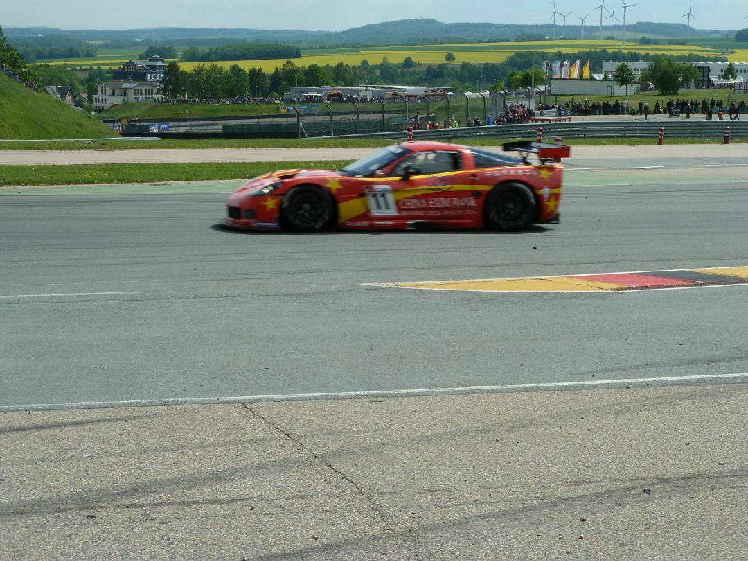 Corvette auf dem Sachsenring