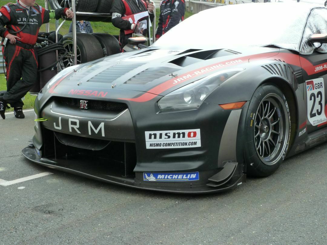 GT-R vor Rennstart