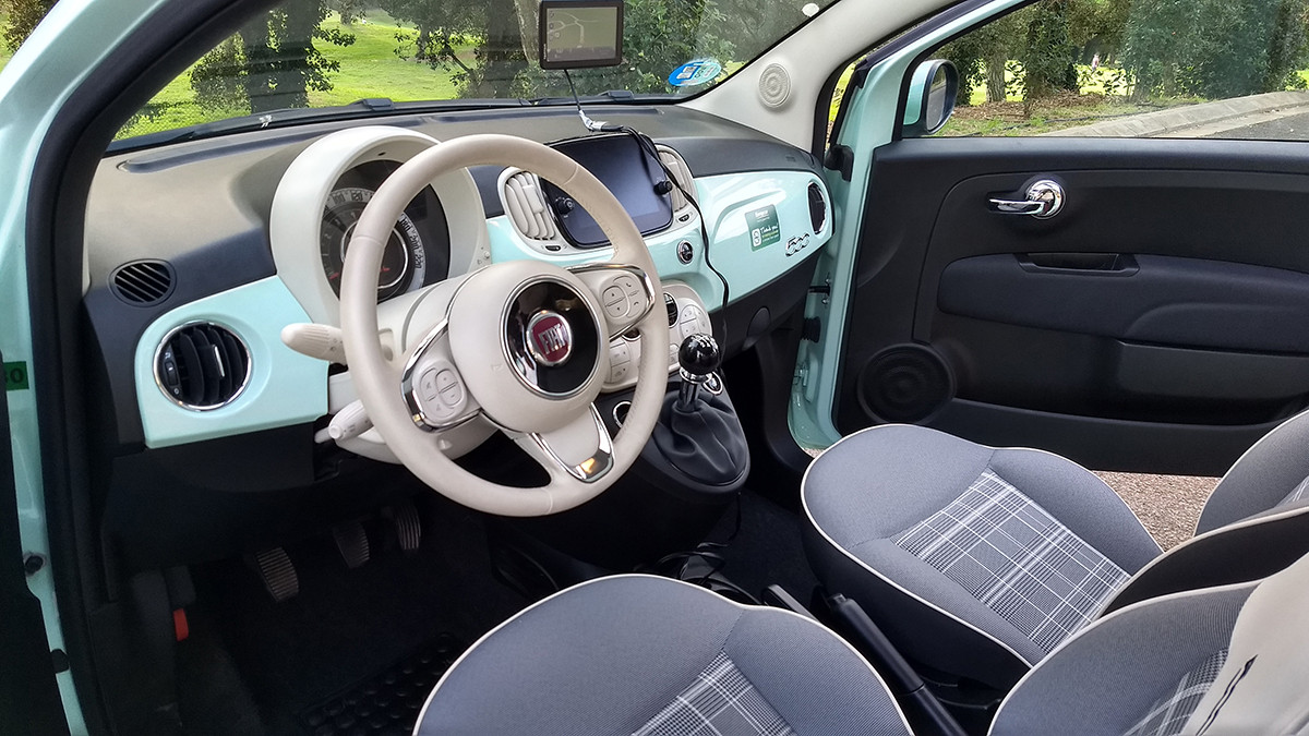 Fiat 500 Hybrid - oder mit dem kleinen Luigi auf Tour