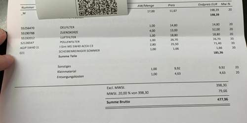 Rechnung