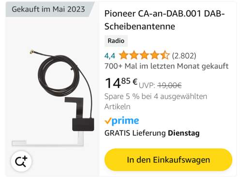 Scheibenantenne