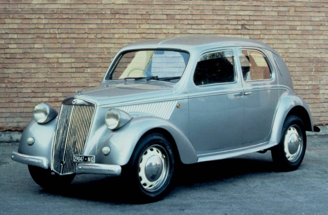 Lancia Ardea 1939-1953; Das 23.000 Mal gebaute Auto war auch als Taxi und Lieferwagen im Einsatz.