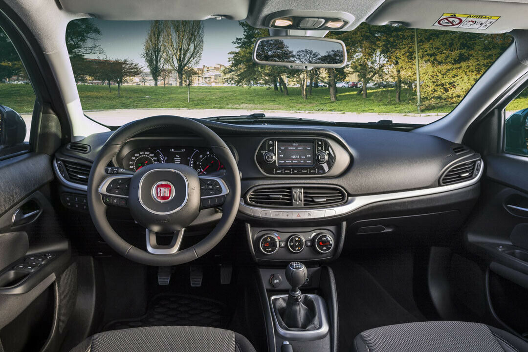 Der Innenraum des Fiat Tipo