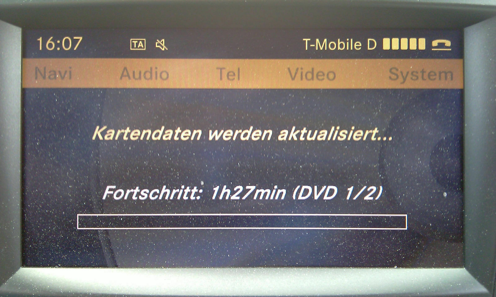 Firmware und Navigationssoftware COMAND APS NTG 2.5