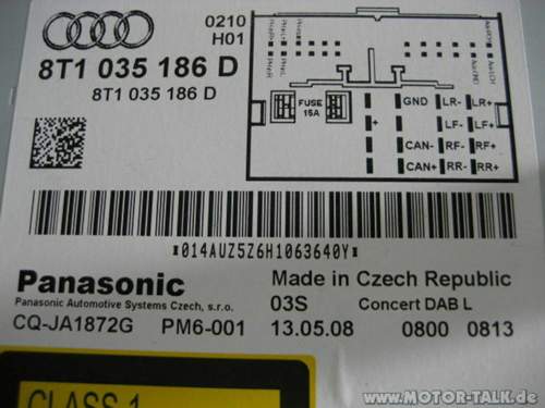 Concert-anschluss