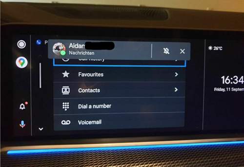 WhatsApp neue Nachricht Android-Auto