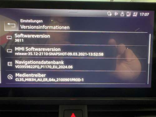 Navi-Update P1170
