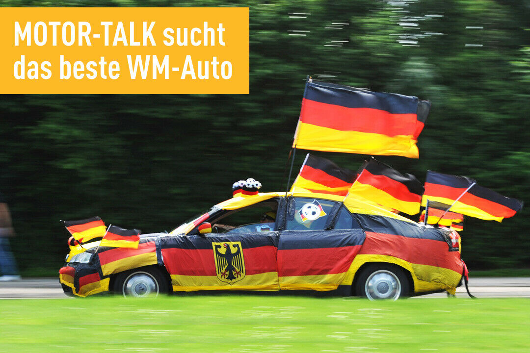Dein Nachbar sieht bereits seit Anfang Juni, dass Dein Herz für unsere National-Elf schlägt? Wir wollen das auch sehen, also zeig uns Dein WM-Auto