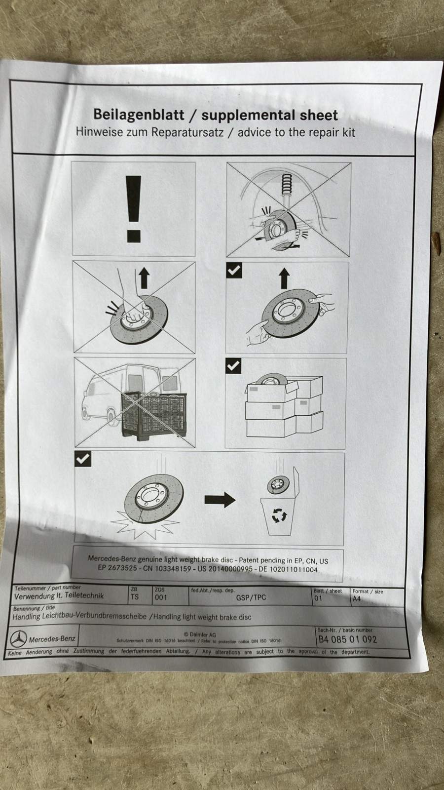 vibration im lenkrad beim bremsen Vibrierendes Lenkrad beim Bremsen main image 1