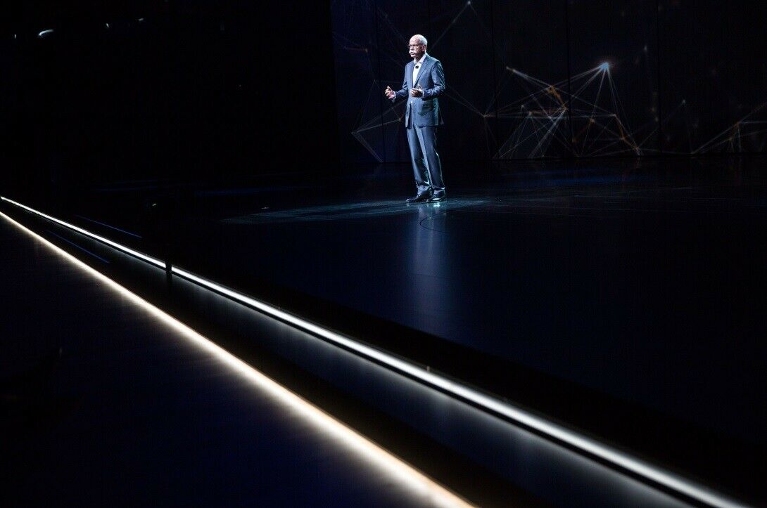 Daimler-Chef Dieter Zetsche auf der IAA 2015 in Frankfurt