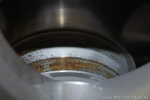 Rost an Radnabe