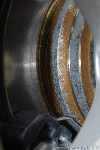 Rost an Radnabe