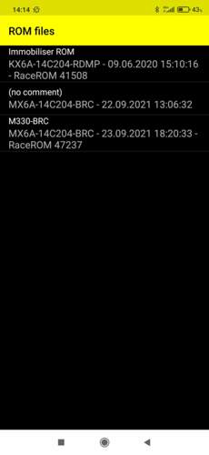 Moutune Files in App