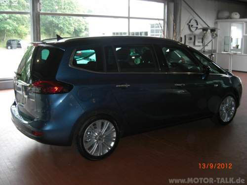 Zafira 3 Azurblau