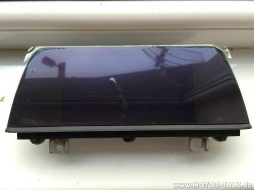 Navi-Display mit Schutzfolie