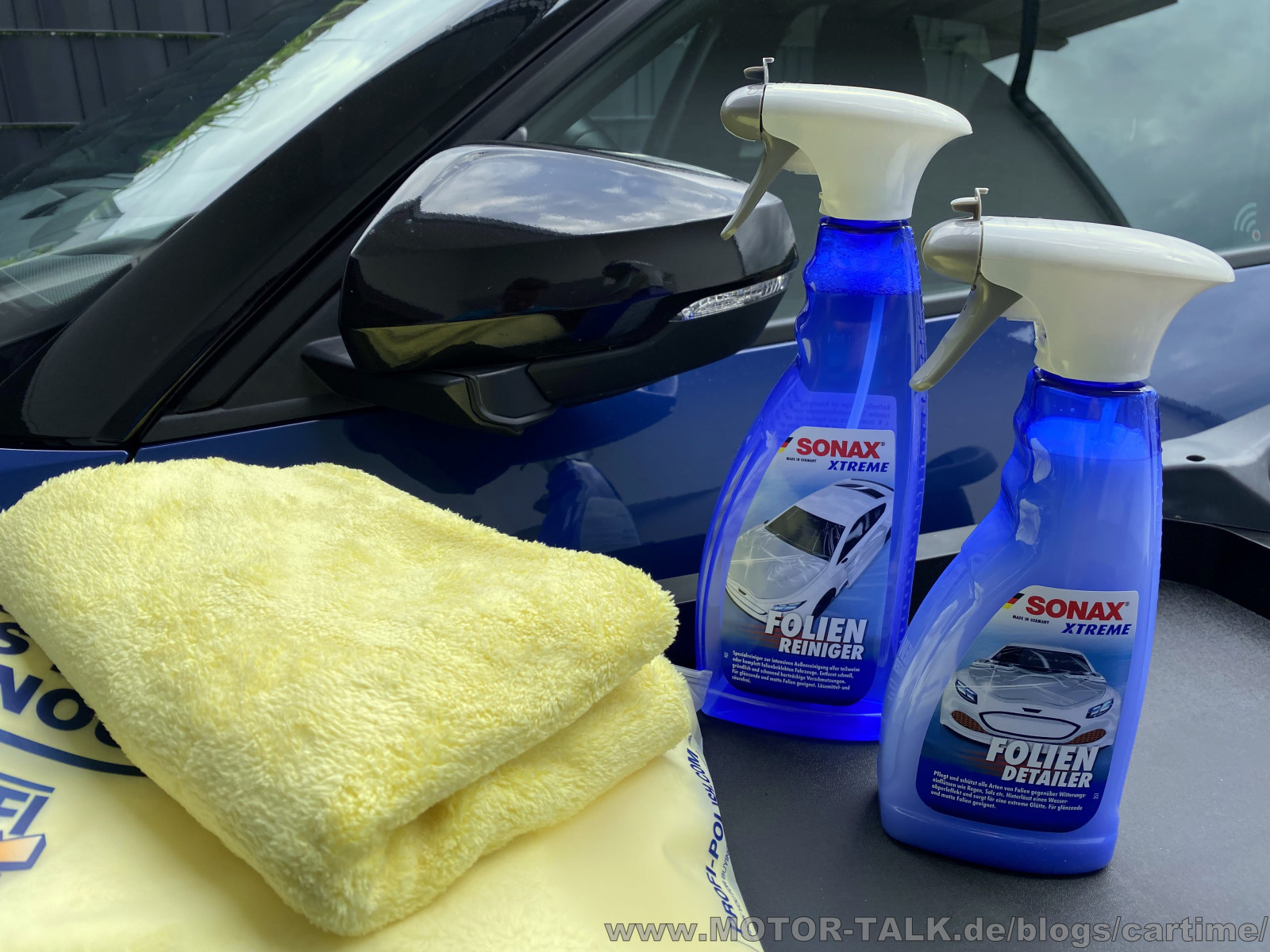 Folien reinigen & pflegen - Sonax XTREME Folien Reiniger & Detailer im Test