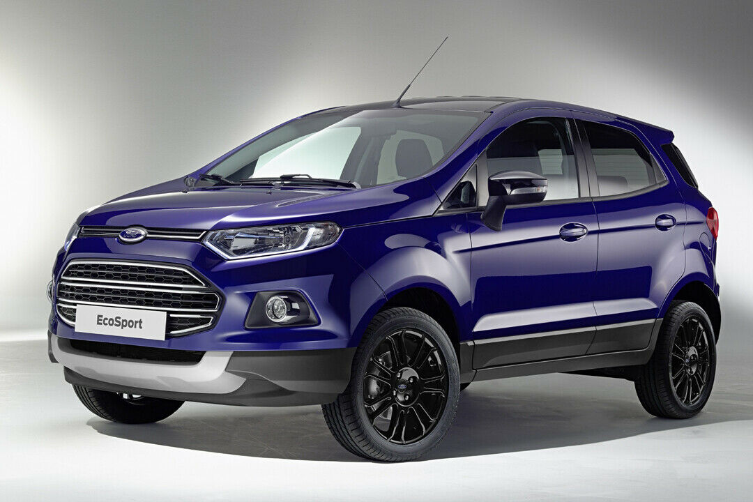 Die wichtigste Änderung am Ford Ecosport zeigt dieses Foto nicht: Das Reserverad außen ist keine Pflicht mehr