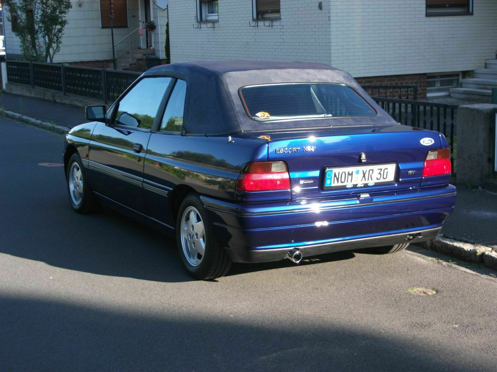 Ford Escort Mk5 (GAL, GAL 4, ALL, AVL) XR3i Cabrio Test
