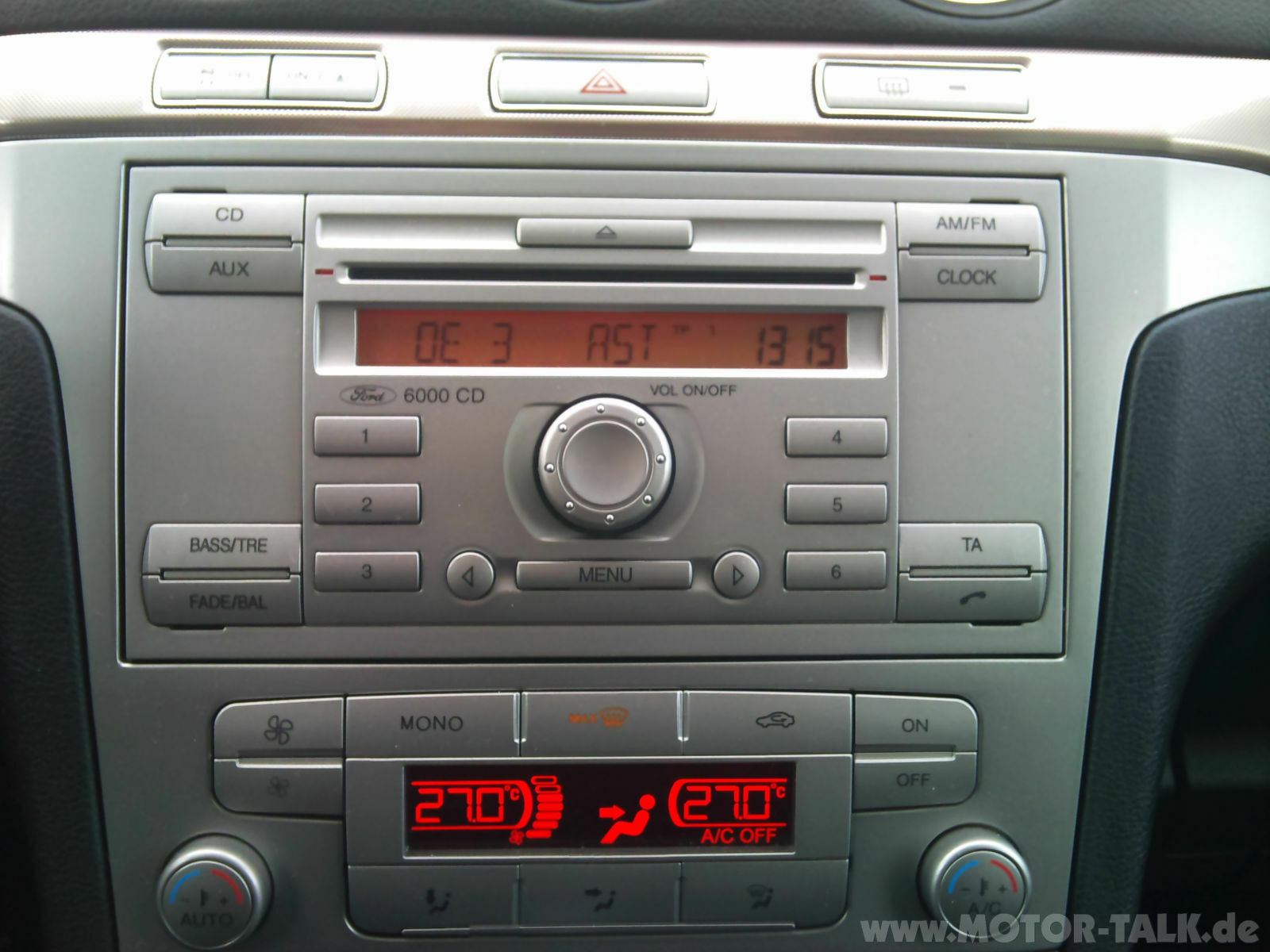 Ford GALAXY: welches DVD Radio o.ä. bzw. Wie gut ist der sound vom Audiosystem 6000CD