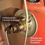 Ford Ka1 (Bj. ab 1996) - 
Türschloss Fahrerseite / Reparatur