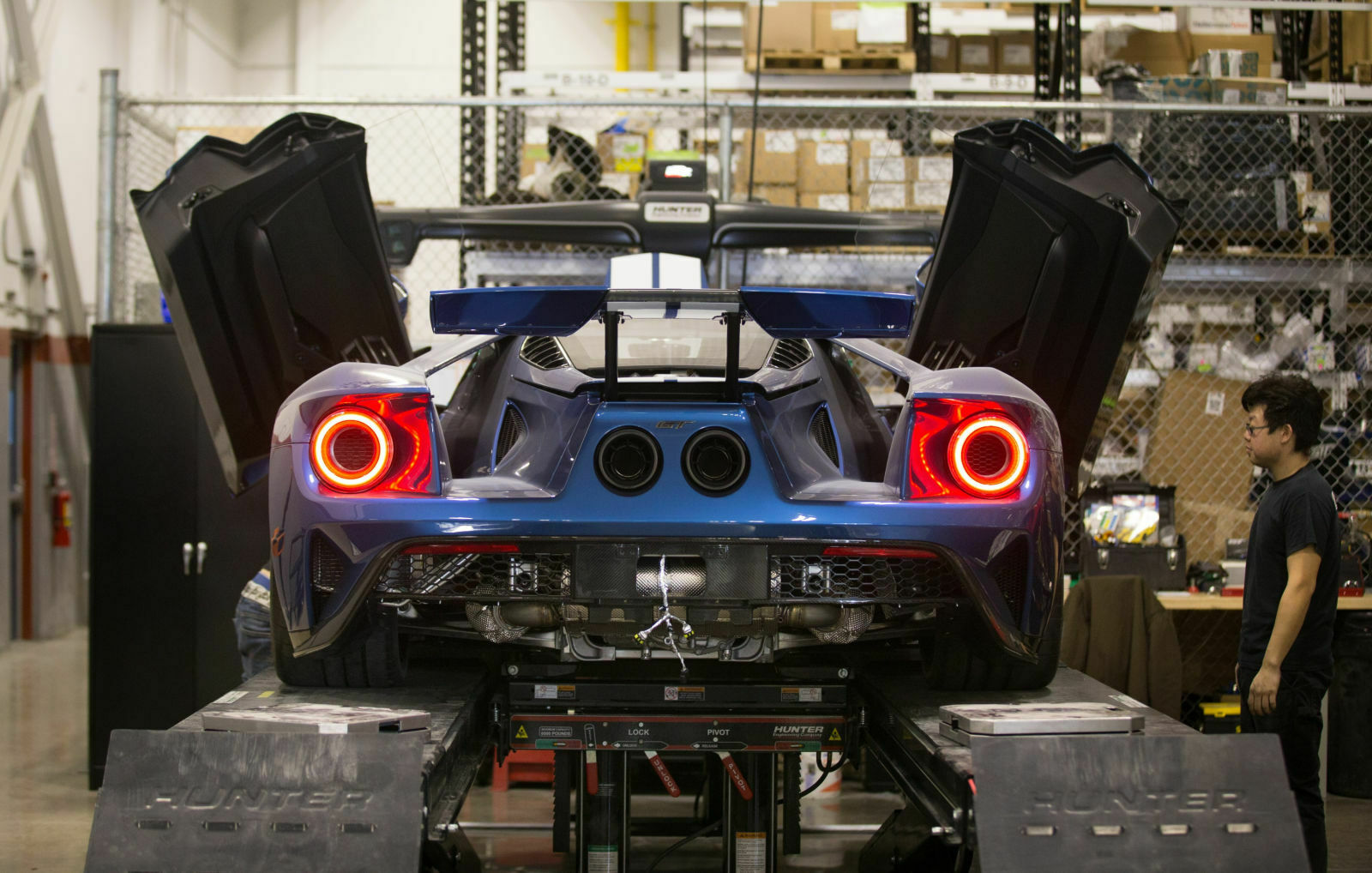Ford baut insgesamt 1.350 Exemplare des GT. Angekündigt waren 500 Stück