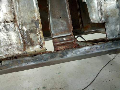 Detail im Boden