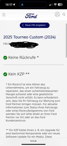 Rückruf?