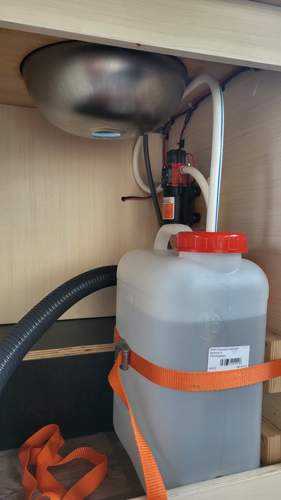 Wasser ist angeschlossen