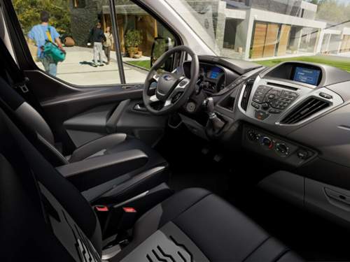 Transit Custom Cockpit