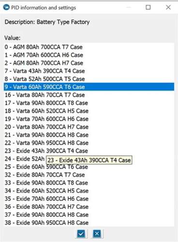 Forscan 2.3.49 (Batteries Ford Focus)