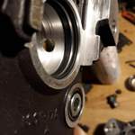 Bremssattel hinten