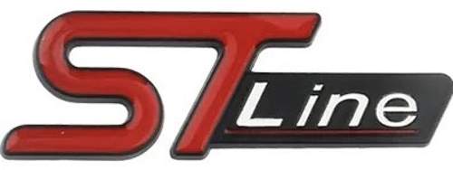 ST-Line Logo (Rot/Schwarz)