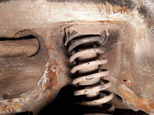 Rost Radlauf Audi C4 nach