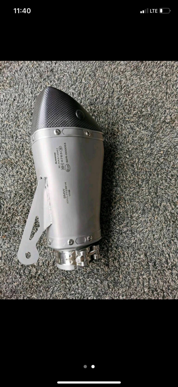 Frage zu einem Auspuff für meine S1000RR